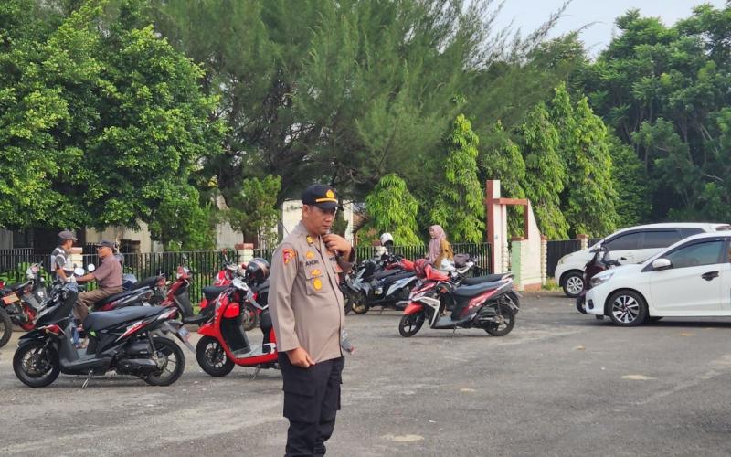 Polres BS Gelar Pengamanan Semi Final Turnamen Sepakbola Bupati Cup 2023       