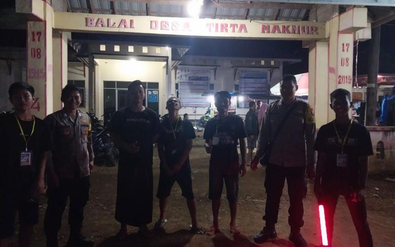 Perketat Ruang Gerak Pelaku Curanmor, Polsek Lubuk Pinang Mobiling Tempat Rawan
