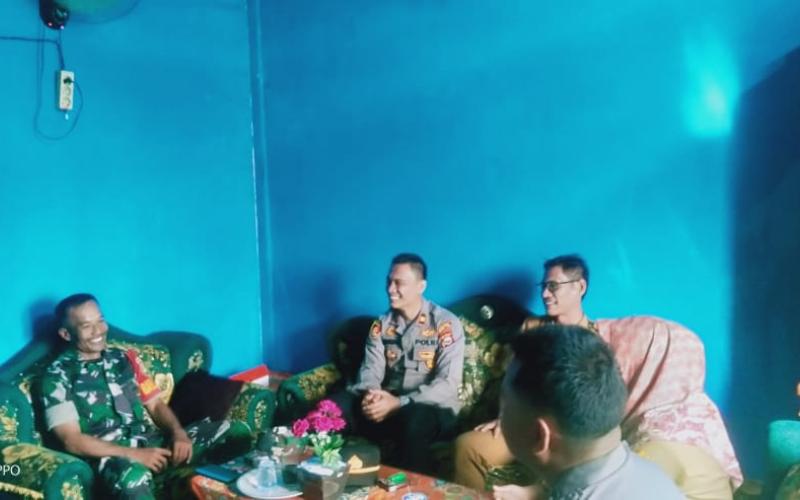 Gelar Cooling System Dengan Perangkat Desa Polsek Ketahun Ciptakan Situasi Aman dan Kondusif