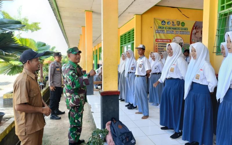 Bersinergi TNI-POLRI Seleksi Ketat Calon Anggota Paskibra Tingkat Kecamatan