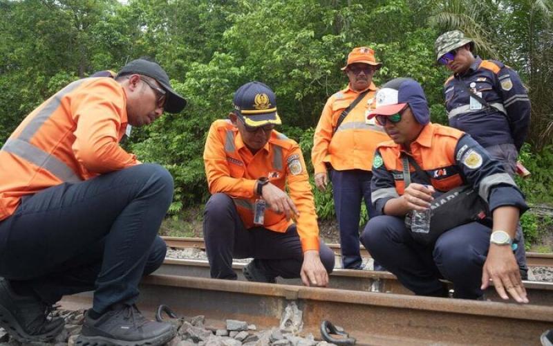 KAI Divre III Palembang Lakukan Pengecekan Lintas Lubuklinggau-Kertapati