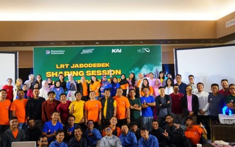 KAI Ajak 100 Pelanggan Teraktif LRT Jabodebek Ikuti Kegiatan How To Improve Ridership and Service Excellent