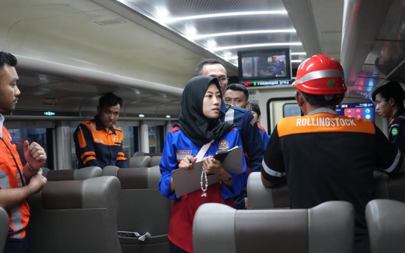 Optimalkan Pelayanan pada Libur Lebaran, KAI Daop 4 bersama BTP Kelas I Semarang Laksanakan Rampcheck Standard Pelayanan Minimum