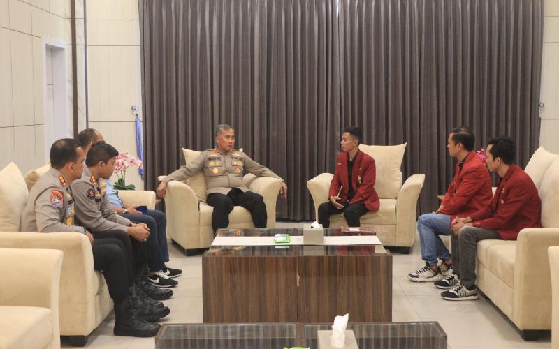 Kapolda Bengkulu Terima Audiensi IMM, Wujudkan Kemitraan Polri dan Generasi Muda