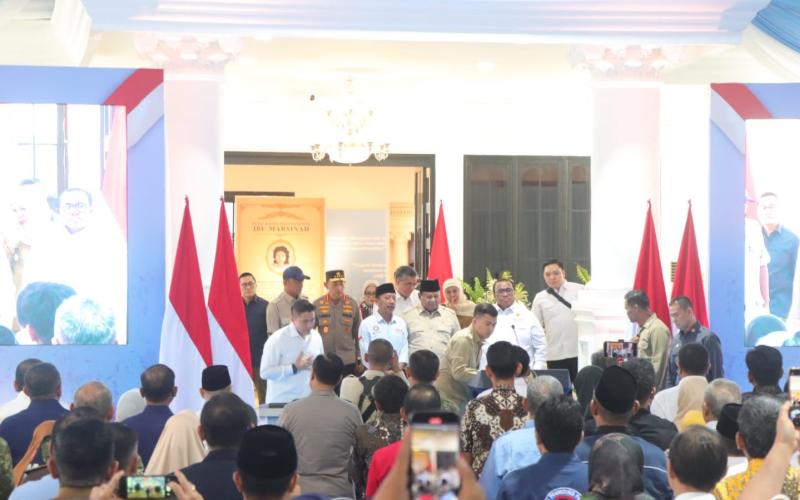 Presiden Prabowo Resmikan Museum Marsinah dan Rumah Singgah 