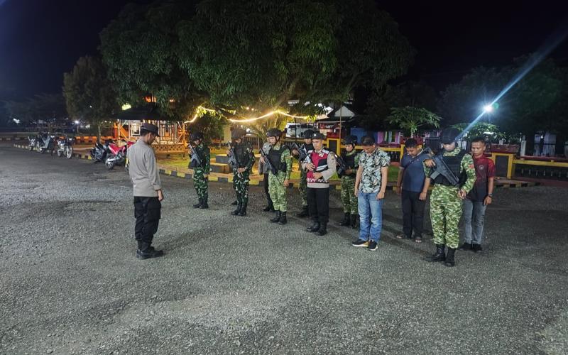 Patroli Gabungan TNI-Polri di Jalur Lintas Curup-Lubuk Linggau, Antisipasi Kejahatan Jalanan dan 3C