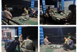 Patroli Dialogis dan Sambang, Polsek Muara Bangkahulu Berikan Imbaun Kamtibmas 