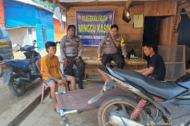 Polsek Pino Gelar Minggu Kasih di Desa Kayu Ajaran Kecamatan Ulu Manna