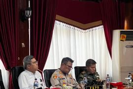 Jalin Sinergitas Kapolres BS Hadiri Rapat Paripurna DPRD Kabupaten Bengkulu Selatan 