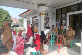 Bhabinkatibmas Polsek Seginim, Hadiri Lomba Senam Paud se Kecamatan Air Nipis 