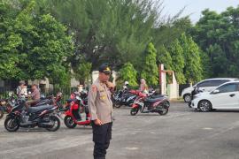 Polres BS Gelar Pengamanan Semi Final Turnamen Sepakbola Bupati Cup 2023       