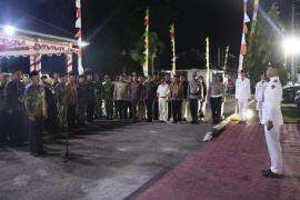 Polres BS Gelar Pengamanan Malam Syukuran dan Resepsi Kenegaraan HUT RI ke-78 