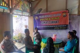 Dengar Curhatan Warganya, Kapolsek Turun ke desa Wilayah Hukumnya di kecamatan Pino