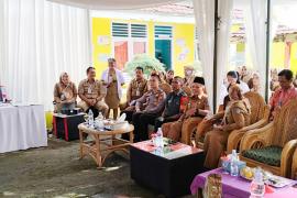 Kapolsek Ketahun Hadiri Undangan Re Akreditasi Puskesmas Bukit Makmur
