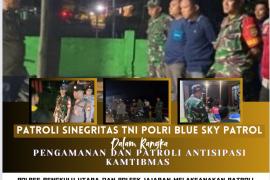 Polres Bengkulu Utara Patroli Sinergitas, Berikan Rasa Aman Saat Pagelaran Pesta Rakyat HUT RI Ke 79