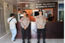 Polres Bengkulu Utara Gelar Pengecekan Preventif untuk Pengamanan Kantor KPUD Jelang Pemilu 2024