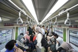Dokumentasi penumpang KRL