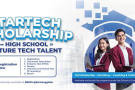 BINUS Perkuat Talenta Teknologi Indonesia dengan "StarTech Scholarship"