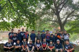 YBM BRI RO Jakarta 1 Bekali Awardee Bright Scholarship Pelatihan Water Rescue