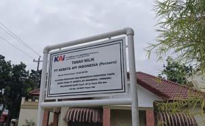 Perkuat Legalitas Aset Negara, KAI Divre I Sumut Berhasil Sertifikasi 1 Juta Meter Persegi Lahan di Tahun 2025