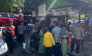 Polres Rejang Lebong Siagakan Personel Amankan Wisata Suban Air Panas, Situasi Kondusif