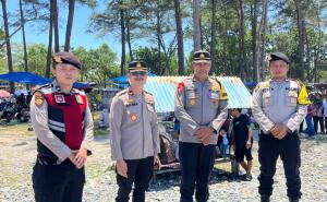 Polres Mukomuko Bersama Polsek Jajaran Perkuat Pengamanan dan Pelayanan di Objek Wisata Saat Idul Fitri 1447 H