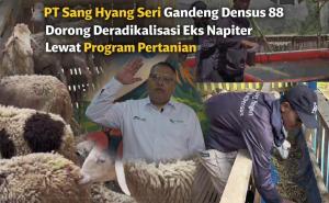 Eks Napiter Didorong Mandiri, Program Pertanian Jadi Jalan Reintegrasi Sosial