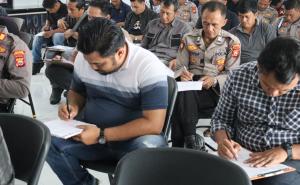 Polres Rejang Lebong Gelar Tes Psikologi untuk Pemegang Senjata Api