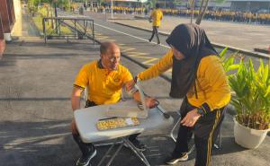 Personel Biddokkes Polda Bengkulu Laksanakan Keslap, Pastikan Kesiapsiagaan Pelayanan Kesehatan