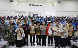 Kapolda Bengkulu Lepas 393 Jamaah Haji Kloter 1, Pengamanan Diperketat Personel Polda Bengkulu