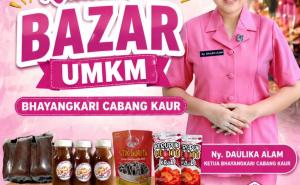 Ketua Bhayangkari Cabang Kaur, Ny. Daulika Alam