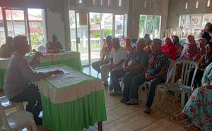 Kanit Binmas Polsek Ratu Samban Sosialisasikan Bahaya Kenakalan Remaja dan Narkoba di Anggut Atas