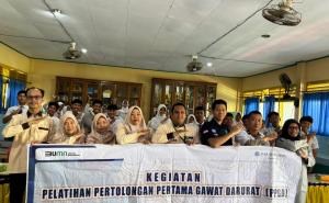 Jasa Raharja Bengkulu Kolaborasi dengan Bidokkes Polda Bengkulu Gelar Edukasi PPGD di Lingkungan Sekolah
