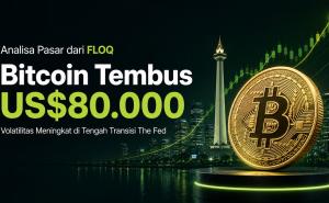 Bitcoin Tembus US$80.000, Pasar Diuji Transisi The Fed dan Perpecahan FOMC