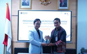 Jajaki Peluang Bisnis Baru Pengiriman Hewan Ternak, KAI Logistik Teken MoU dengan Bogantara