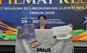 Perjalanan Mahasiswa BINUS University dalam Meraih Juara 3 Pilmapres LLDIKTI Wilayah III