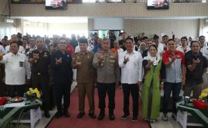 Kapolda Bengkulu Hadiri Aksi Nasional Pencegahan Penyalahgunaan Obat-Obat Tertentu di Bengkulu