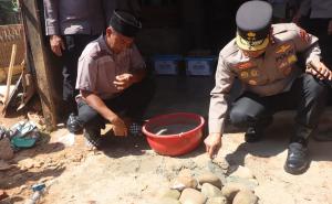  Kapolda Bengkulu Groundbreaking Bedah Rumah ke-76 di Seluma