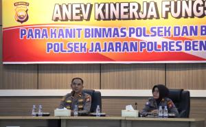 Anev Kinerja Fungsi Binmas Polres Bengkulu Utara, Perkuat Deteksi Dini dan Pelayanan Masyarakat