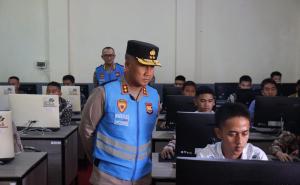 Kapolda Bengkulu Tinjau Pelaksanaan CAT Akademik Akpol 2026
