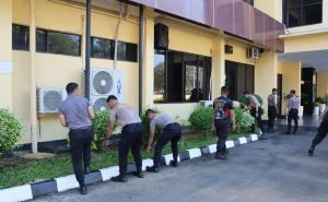 Personel Polresta Bengkulu Laksanakan Kurve Lingkungan