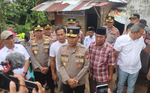  Kapolda Bengkulu Groundbreaking Bedah Rumah
