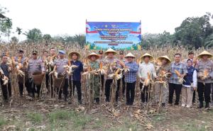 Polres Bengkulu Selatan Ikuti Zoom Meeting Peresmian Gudang Polri dan Panen Raya Serentak 2026