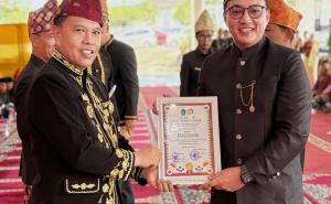 Reko Serasi Menerima penghargaan dari Pemerintah Kabupaten Lebong