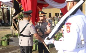  Farewell Parade Kapolda Bengkulu Tandai Estafet Kepemimpinan di Polda Bengkulu