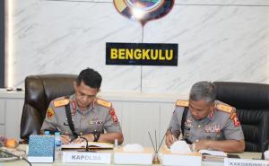 Polda Bengkulu Laksanakan Penyerahan Memori Jabatan