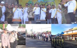 Polres Kaur Laksanakan Apel Kesiapan Pengamanan dan Hadiri Pembukaan Festival Gurita Kaur 2026