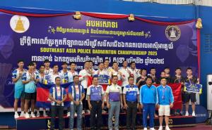 Tim Bulutangkis Polri Raih 4 Medali Emas dan 2 Perak SEA Police Badminton Championship 2026 di Kamboja