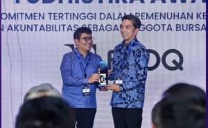 FLOQ Raih Penghargaan Yudhistira dari CFX atas Akuntabilitas dan Integritas Tertinggi