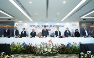 Tebar Dividen Jumbo, RUPST Telkom Pertahankan Jajaran Direksi